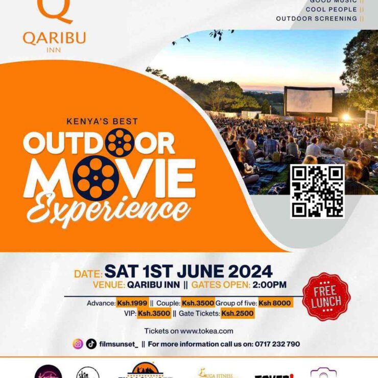Dive into an Epic Outdoor Movie Experience at Qaribu Inn!