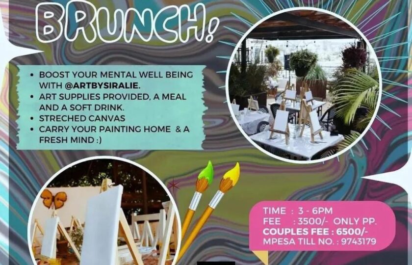 Brush & Brunch This Saturday 25th May